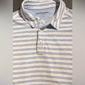 Johnson and Murphy Men’s Short Sleeve Polo Size XL Loose fit Soft Drape